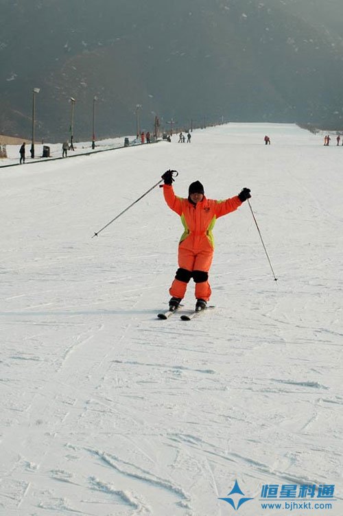 北京恒星科通公司年會&mdash;&mdash;雪場精彩瞬間